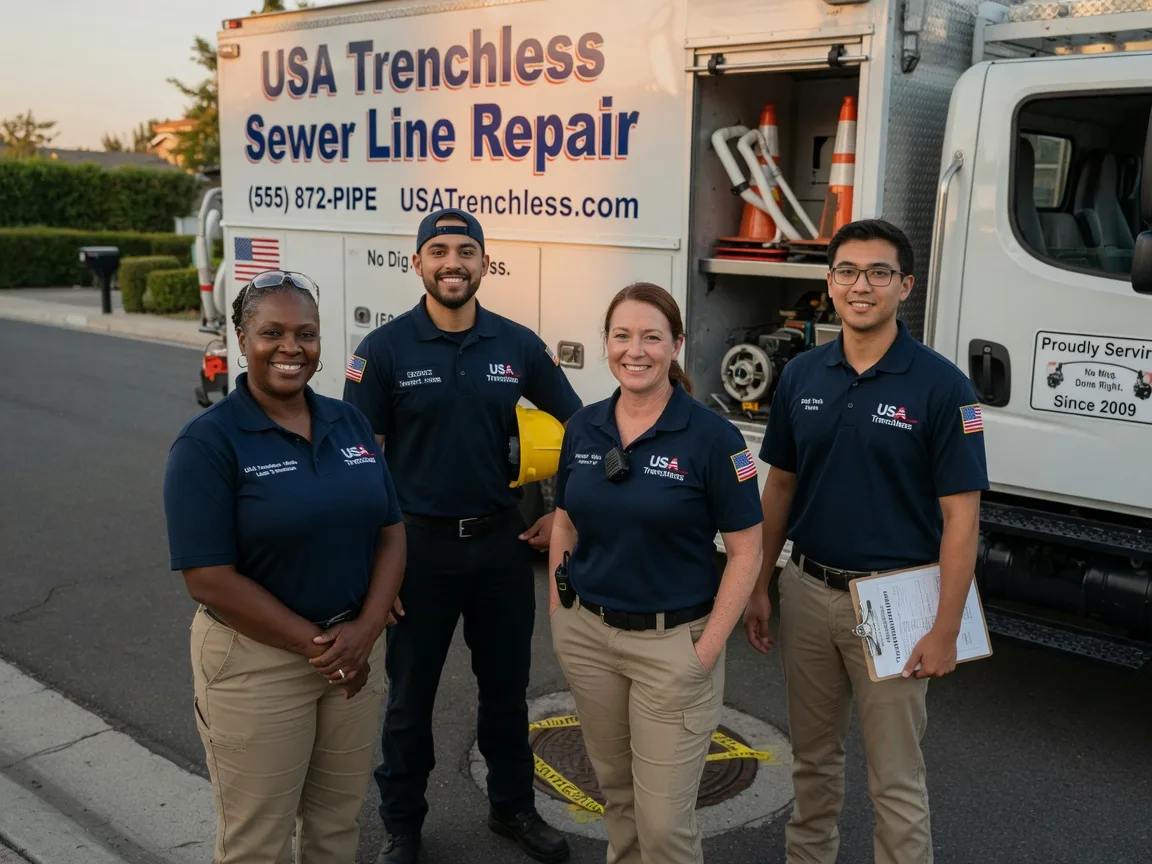 Sewer Line Repair company in Poy Sippi, WI